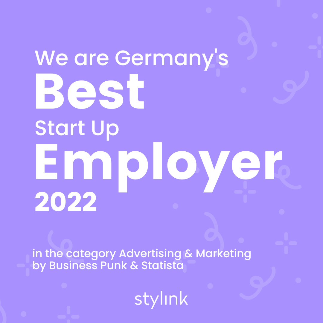 Featured image for “stylink wurde zum besten Startup-Arbeitgeber 2022 gekürt”